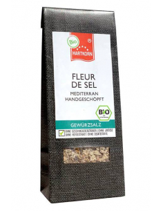 Bio Gewürz Fleur de Sel mediterran Nachfüllbeutel
