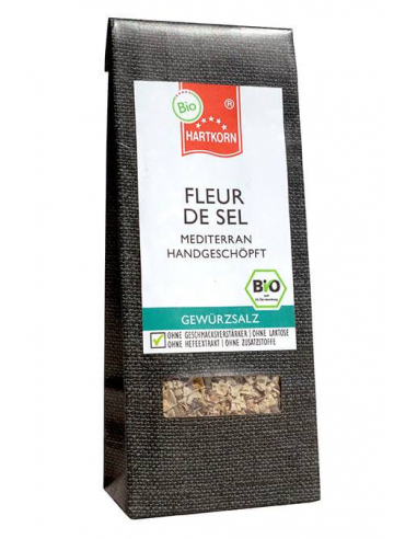 Organic spice Fleur de Sel Mediterranean refill bag