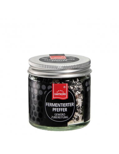 Fermented pepper gourmet spice in jar