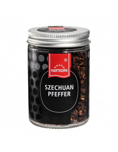 Szechuan pepper gourmet spice in jar