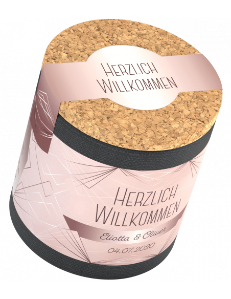 Die Dose ist leicht gekippt dargestellt. Vorderseite mit Aufdruck gut sichtbar.