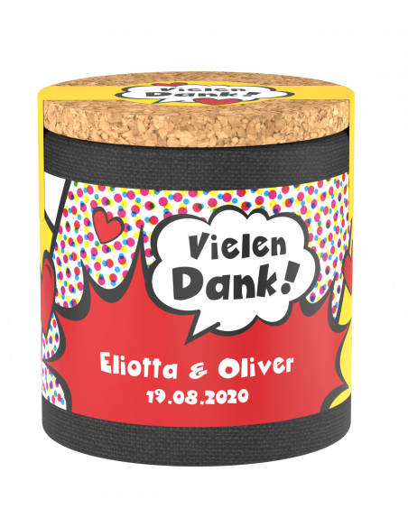 Wedding label pop art Wedding label pop art