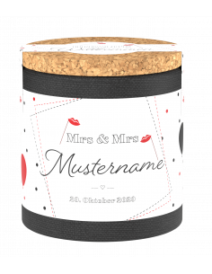 Wedding label Mrs & Mrs ♀♀