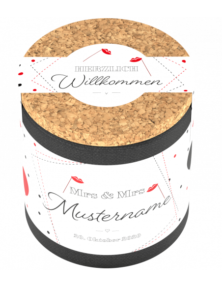 Wedding label Mrs & Mrs ♀♀ Wedding label Mrs & Mrs ♀♀