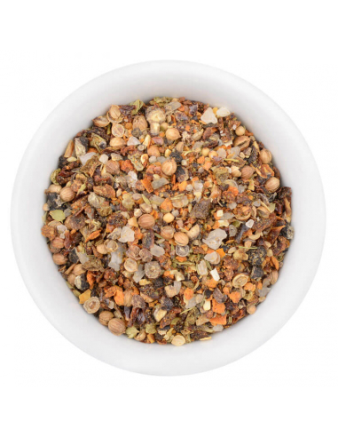 Illustration of the contents of the grinder