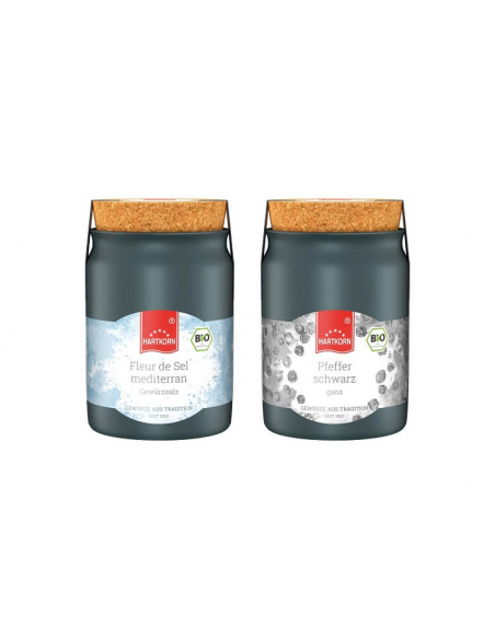 Ceramic pot duo spice set Ceramic pot duo spice set