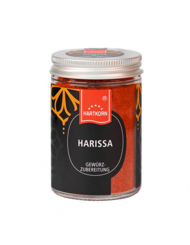 Harissa gourmet spice in jar