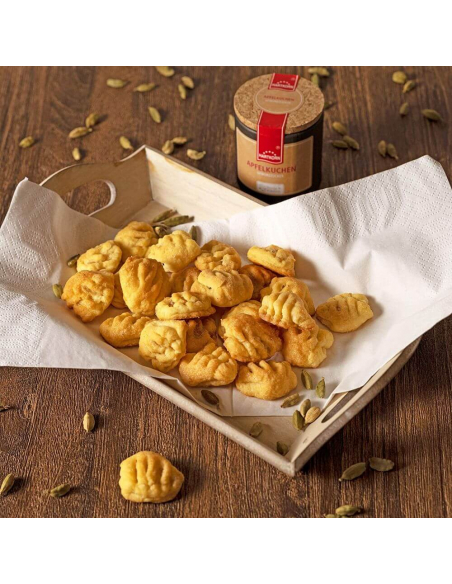 Gewürz in Anwendung - Gänsefüßchen Plätzchen Gewürz in Anwendung - Gänsefüßchen Plätzchen