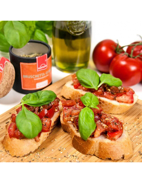 Gewürz in Anwendung - Bruschetta
