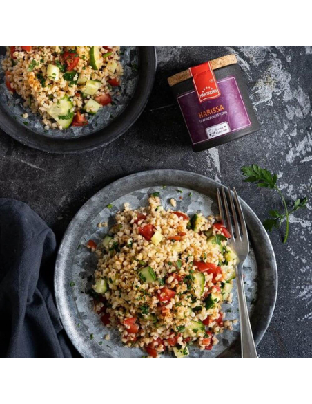 Spice in application - Tabouleh recipe Spice in application - Tabouleh recipe