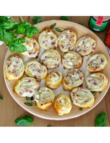 Gewürz in Anwendung - Schnelle Pizzaschnecken
