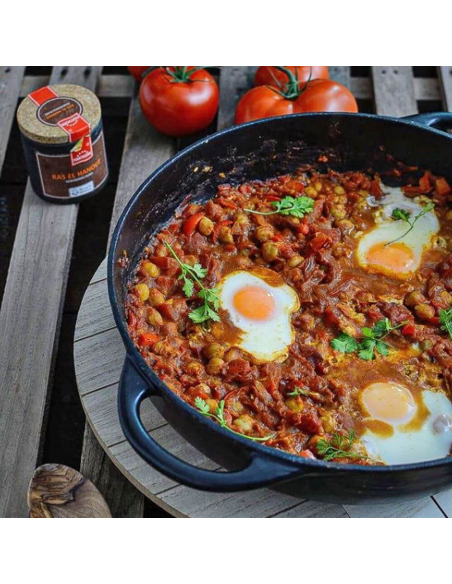 Gewürz in Anwendung - Shakshuka Gewürz in Anwendung - Shakshuka