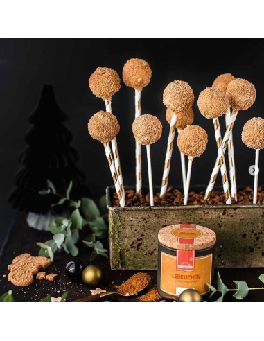 Spice in application - Gingerbread Cake Pops