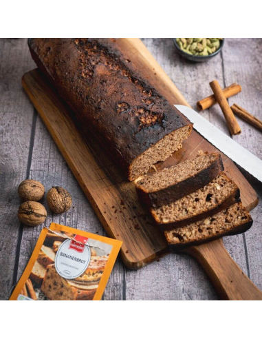 Spice in application - banana bread