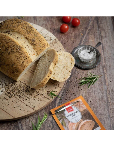 Spice in application - Mediterranean bread