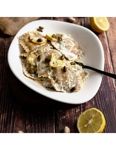 Gewürz in Anwendung - Ravioli mit Pfifferlingen Gewürz in Anwendung - Ravioli mit Pfifferlingen