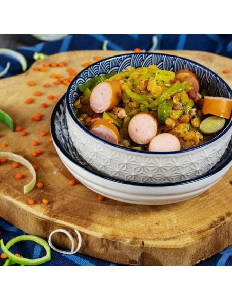 Spice in application - Lentil stew Spice in application - Lentil stew