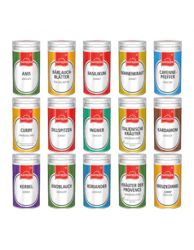 Basics Spice Shaker Spice Box (40-piece) - content 1