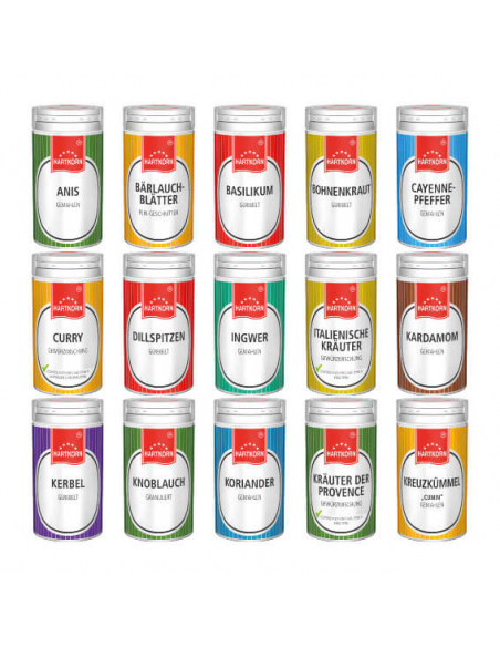 Basics Spice Shaker Spice Box (40-piece) - content 1 Basics Spice Shaker Spice Box (40-piece) - content 1