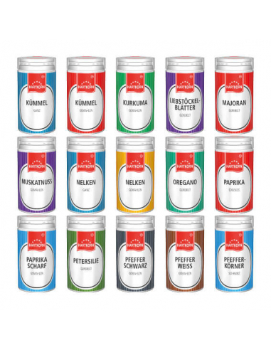 Basics Spice Shaker Spice Box (40-piece) - Content 2