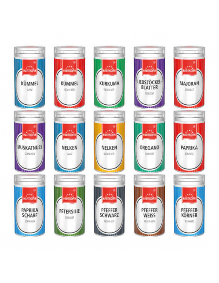 Basics Spice Shaker Spice Box (40-piece) - Content 2 Basics Spice Shaker Spice Box (40-piece) - Content 2