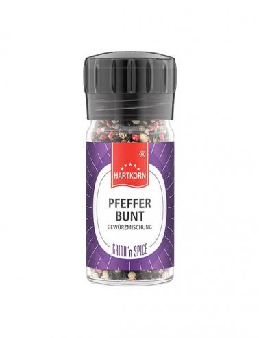Grind'n Spice pepper colorful grinder