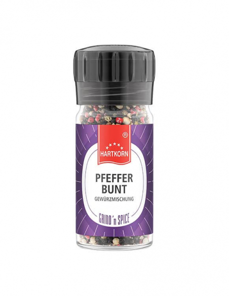Grind'n Spice pepper colorful grinder