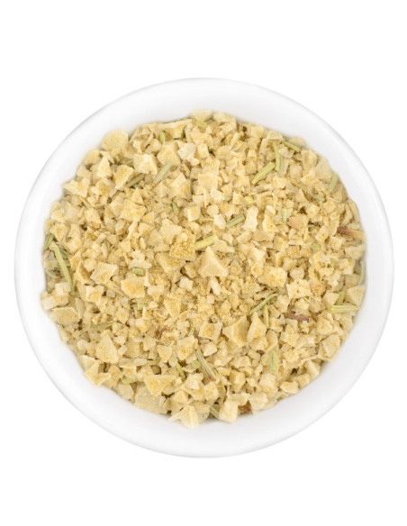 Representation of the rosemary lemon salt