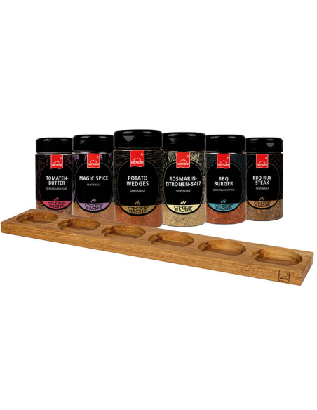 Chefsache California spice set with spice board Chefsache California spice set with spice board