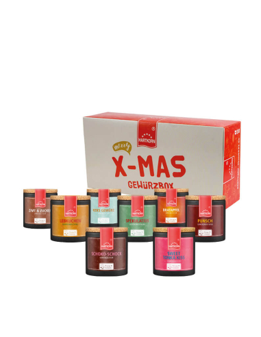 All I want for X-Mas spice box (8 pieces)