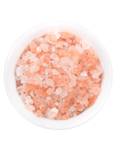 Pink mill salt illustration