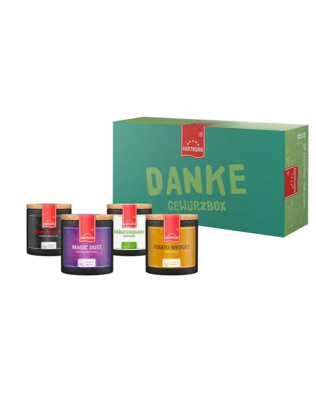 Danke Gewürzbox (4-teilig) - Grill Abend
