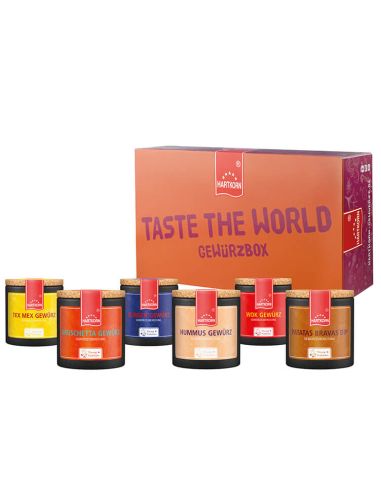 Taste the World spice box (6 pieces)