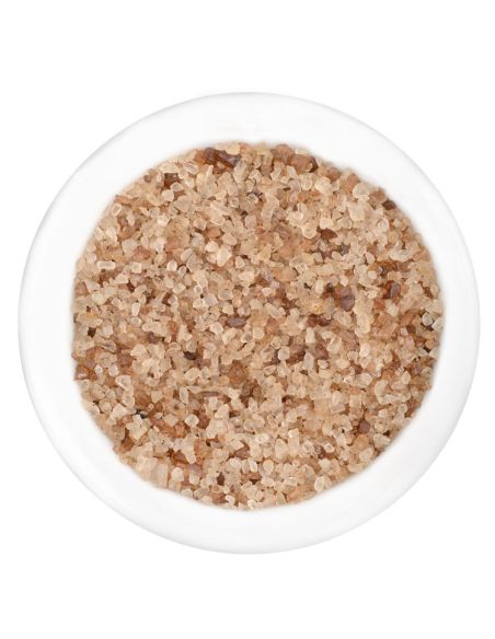 Smoked salt Premium Gourmet Spice in a glass