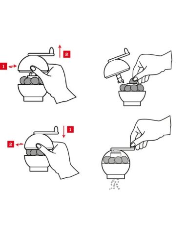 Peugeot Muskatmühle Tidore
