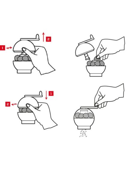 Peugeot Muskatmühle Tidore