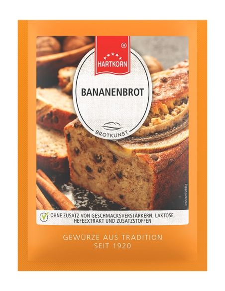 Flat bag banana bread spice