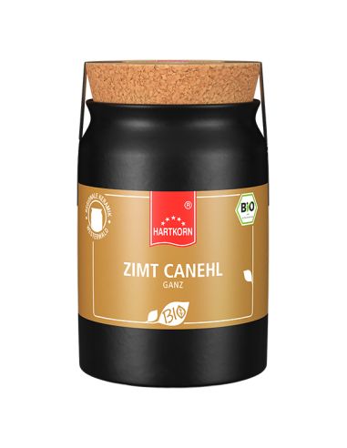 Zimtstangen Canehl (Cinnamomum verum) BIO Gewürz, Keramiktöpfchen