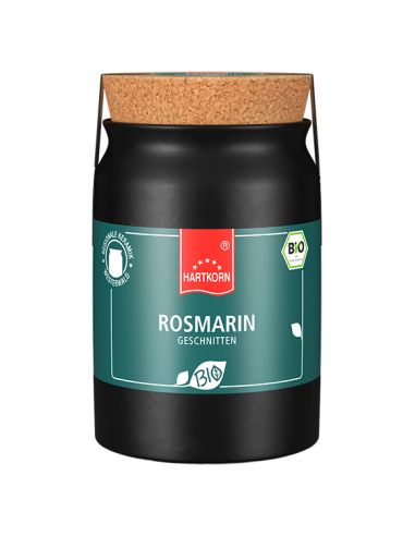 Rosmarin geschnitten BIO Gewürz, Keramiktöpfchen