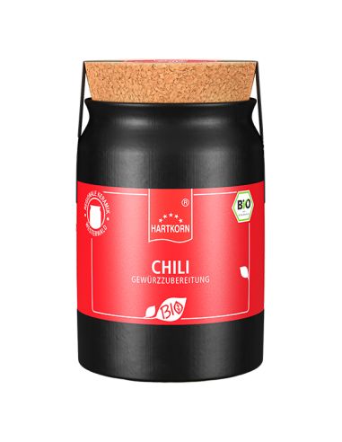 Bio Chili Gewürzzubereitung, Keramiktöpfchen