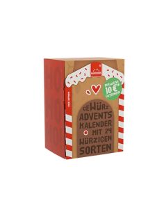 Adventskalender Lebkuchenhaus 2024