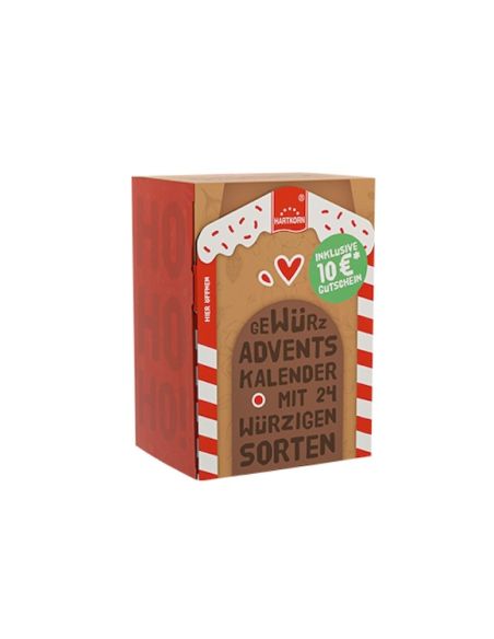Adventskalender Lebkuchenhaus 2024