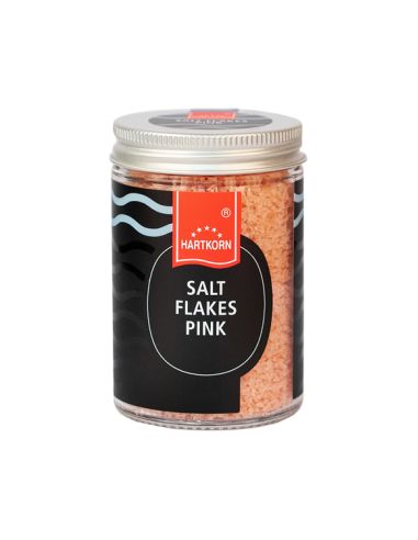 Salt Flakes Pink gourmet spice in jar