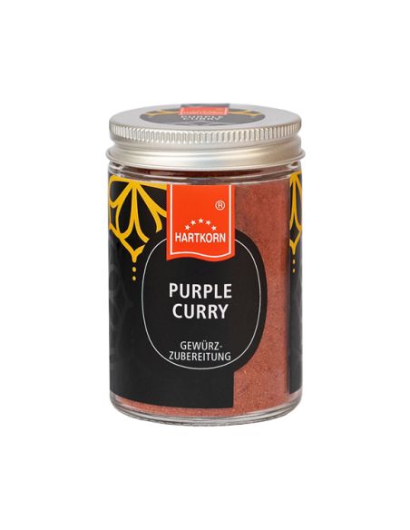 Purple Curry Gourmet Spice in a glass