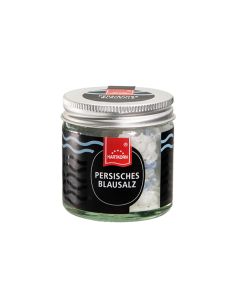 Persian blue salt gourmet spice in glass