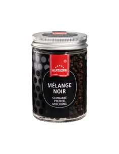 Mélange Noir gourmet spice in a glass