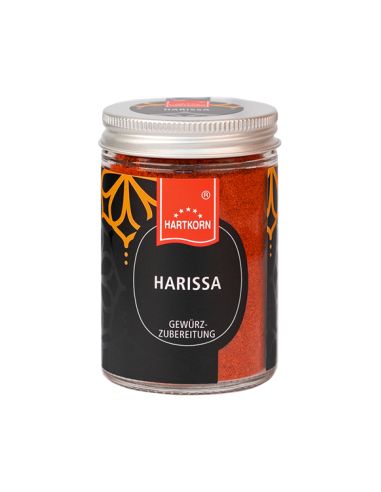 Harissa gourmet spice in a glass