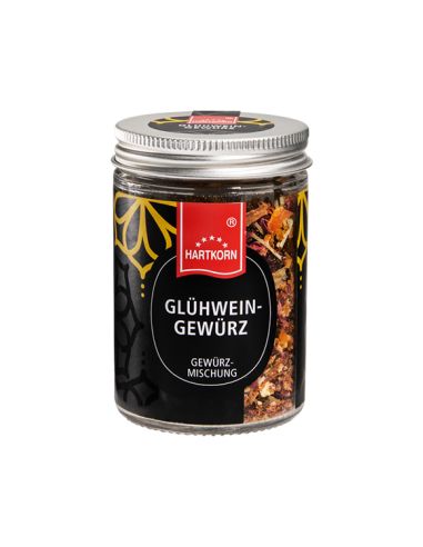 Mulled wine premium gourmet spice in a glass