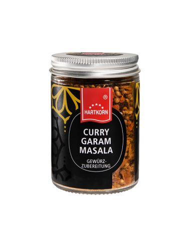 Curry Garam Masala gourmet spice in glass