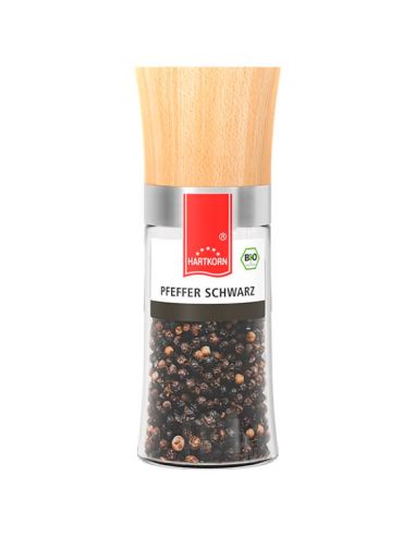 Bio Wood Pepper Mill black